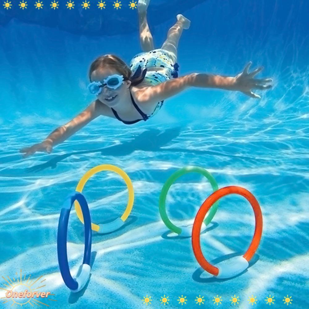 Set 4 Vòng Lặn Dưới Nước Sáng Tạo Cho Bé