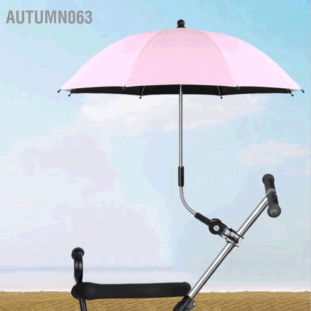 Autumn063 Xe đẩy em bé Parasol Bảo vệ tia cực tím Xoay miễn phí Ô dù xe đa năng có thể tháo rời