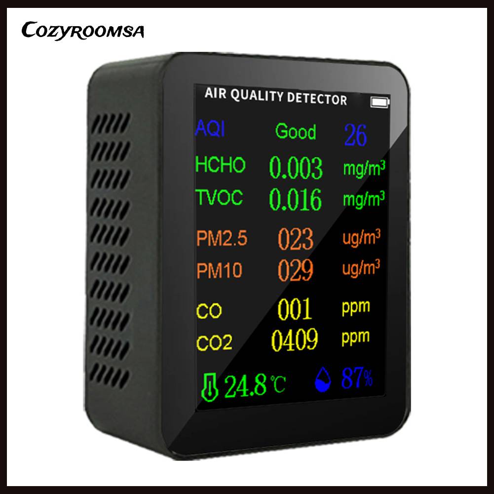 Máy Kiểm Tra Chất Lượng Không Khí Kỹ Thuật Số 9 Trong 1