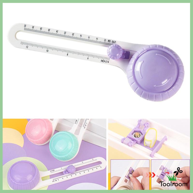 Dụng Cụ Cắt Giấy Hình Tròn Tiện Dụng