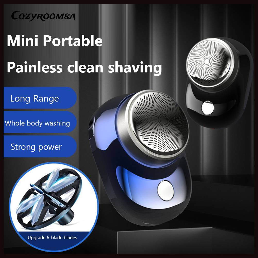 Máy Cạo Râu Mini Tiếng Ồn Thấp Tiện Dụng Cho Gia Đình / Khách Sạn