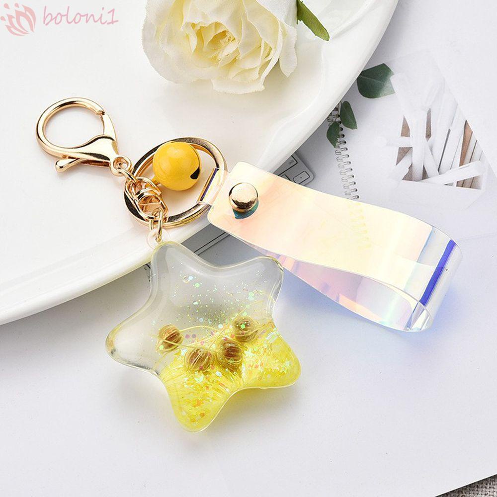 [COD] Móc Khóa / Chìa Khóa / Túi Xách Bằng Acrylic / Acrylic Kiểu Hoạt Hình Vỏ Sò / Sao