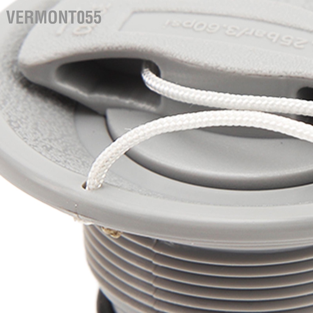 Vermont055 2 Chiếc Thuyền Kayak Van Không Khí Bơm Hơi Cắm Thay Thế Cho Cao Su Bèo Bè Xuồng 8 Răng Có Dây Che