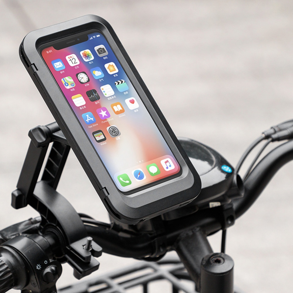 Ốp Điện Thoại Gắn Tay Lái Xe Đạp / Mô Tô Kích Thước 22-32mm
