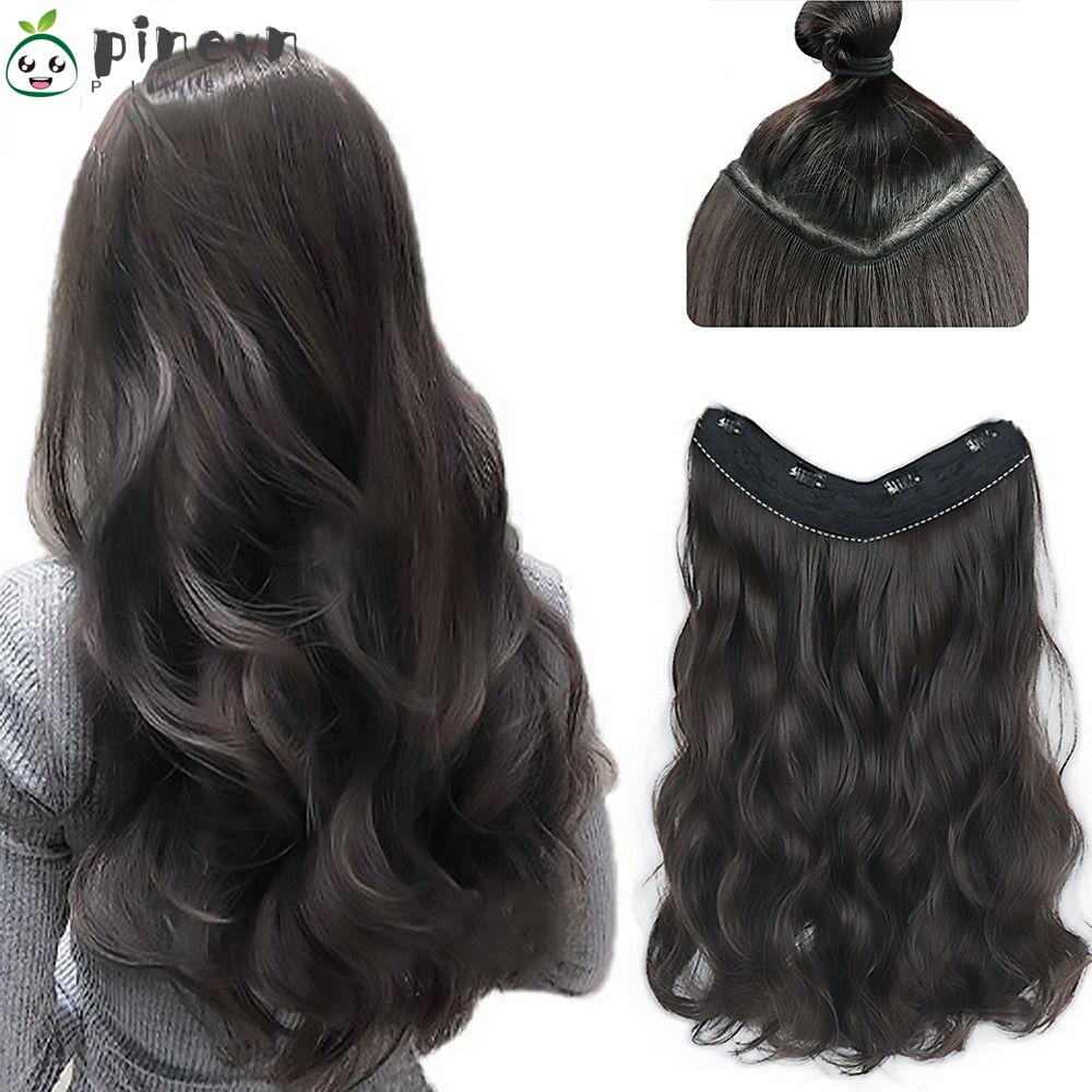 Bộ Tóc Giả Xoăn Dài Kèm 4 Kẹp Thời Trang