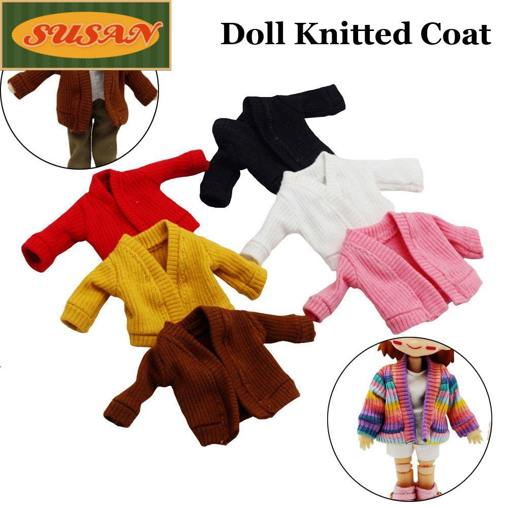 Áo Sweater Dệt Kim Thủ Công Thời Trang Cho Búp Bê