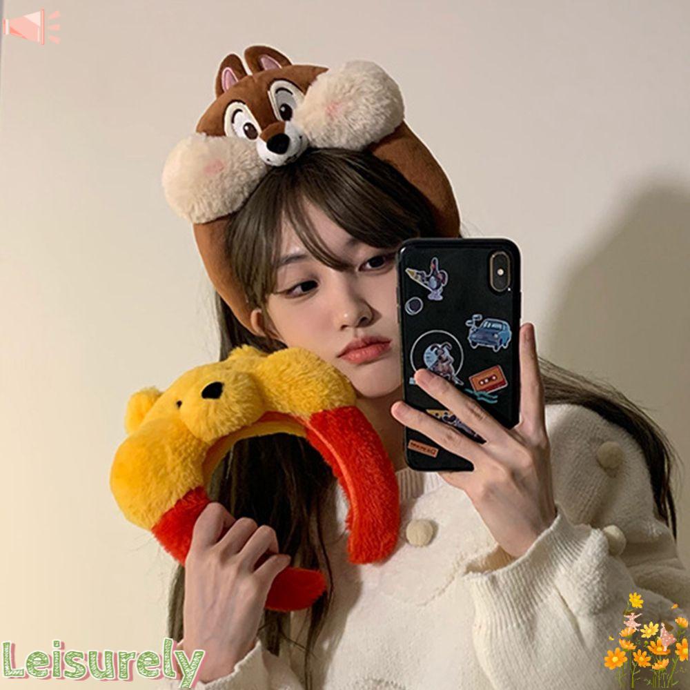 Băng Đô Cài Tóc Hình Gấu Bông Stitch Dễ Thương Cho Bé Gái