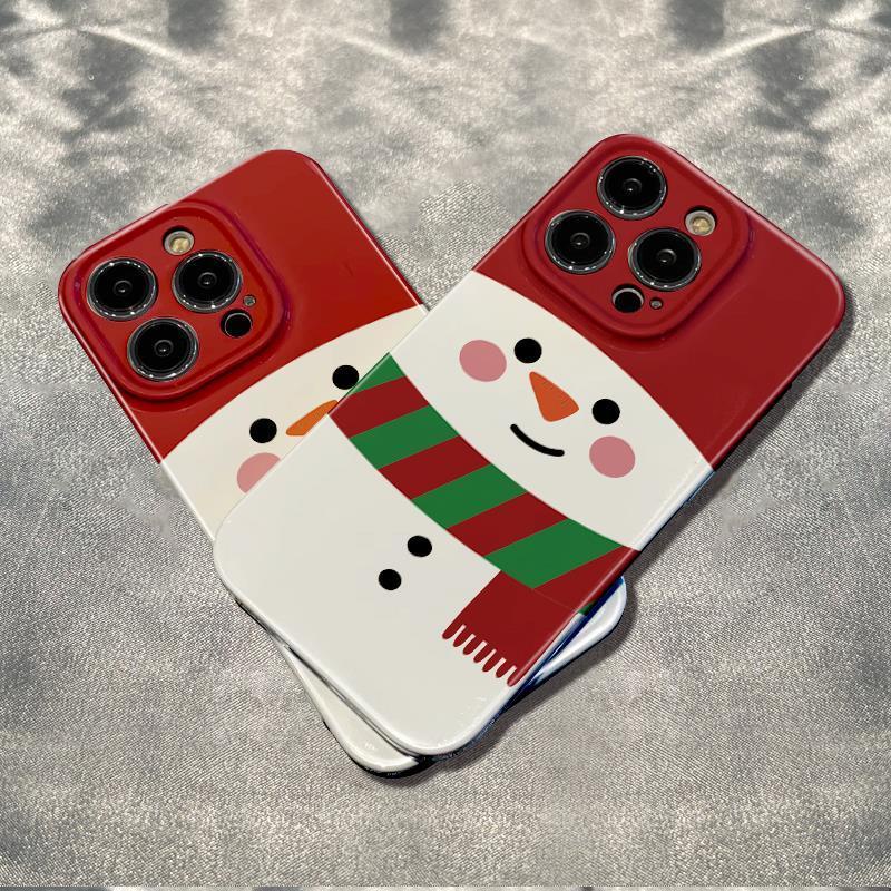 Ốp Điện Thoại Mềm Chống Sốc Phong Cách Giáng Sinh Cho Iphone 13 plus 78 11 126In max 14pro