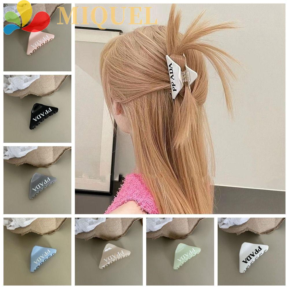 Kẹp Tóc Càng Cua Hình Tam Giác Đơn Giản Sáng Tạo Cho Nữ