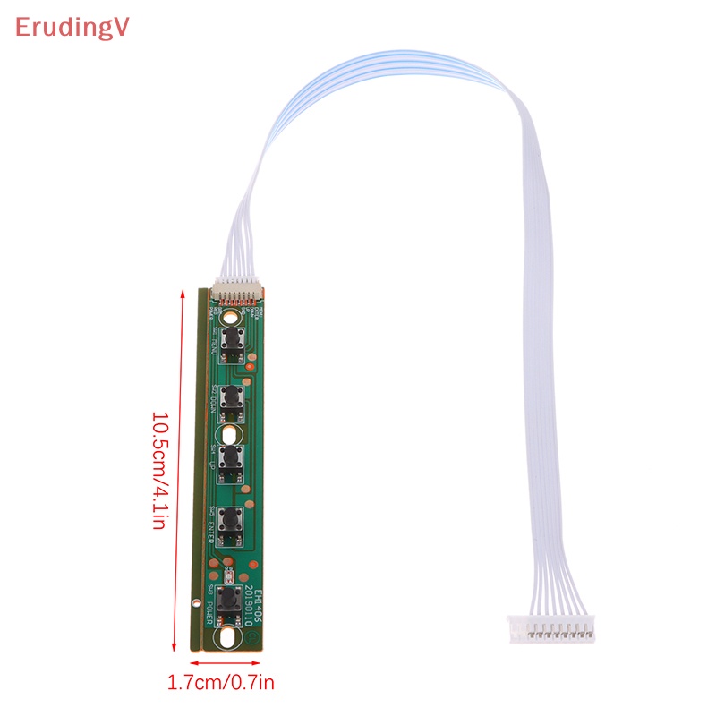 1 Bảng Mạch Điều Khiển OSD 5 Phím SMD Chuyên Dụng Cho Màn Hình LCD MR6