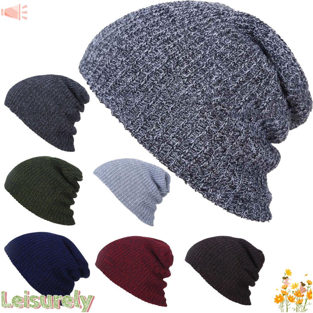 Mũ Len Dệt Kim Phong Cách Thời Trang Mùa Đông Cho Nam Và Nữ