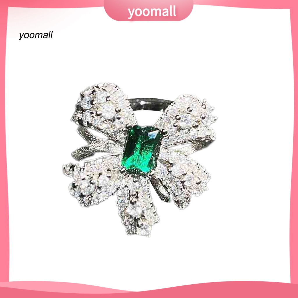 Bộ Trang Sức Vòng cổ / Nhẫn / Bông Tai Bằng Đồng Thiết Kế Tinh Tế Sang Trọng Cho Nữ