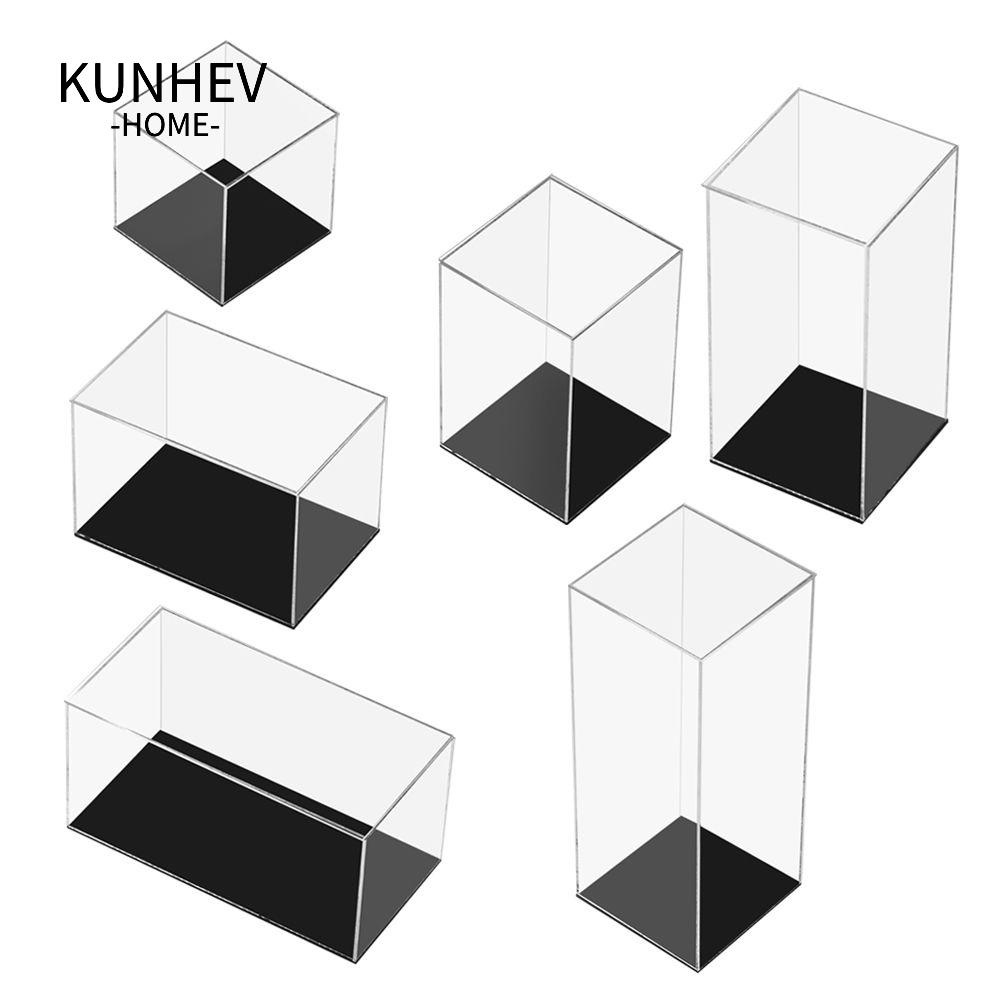 KUNHEV Hộp Trưng Bày Búp Bê Bằng Acrylic Chống Bụi
