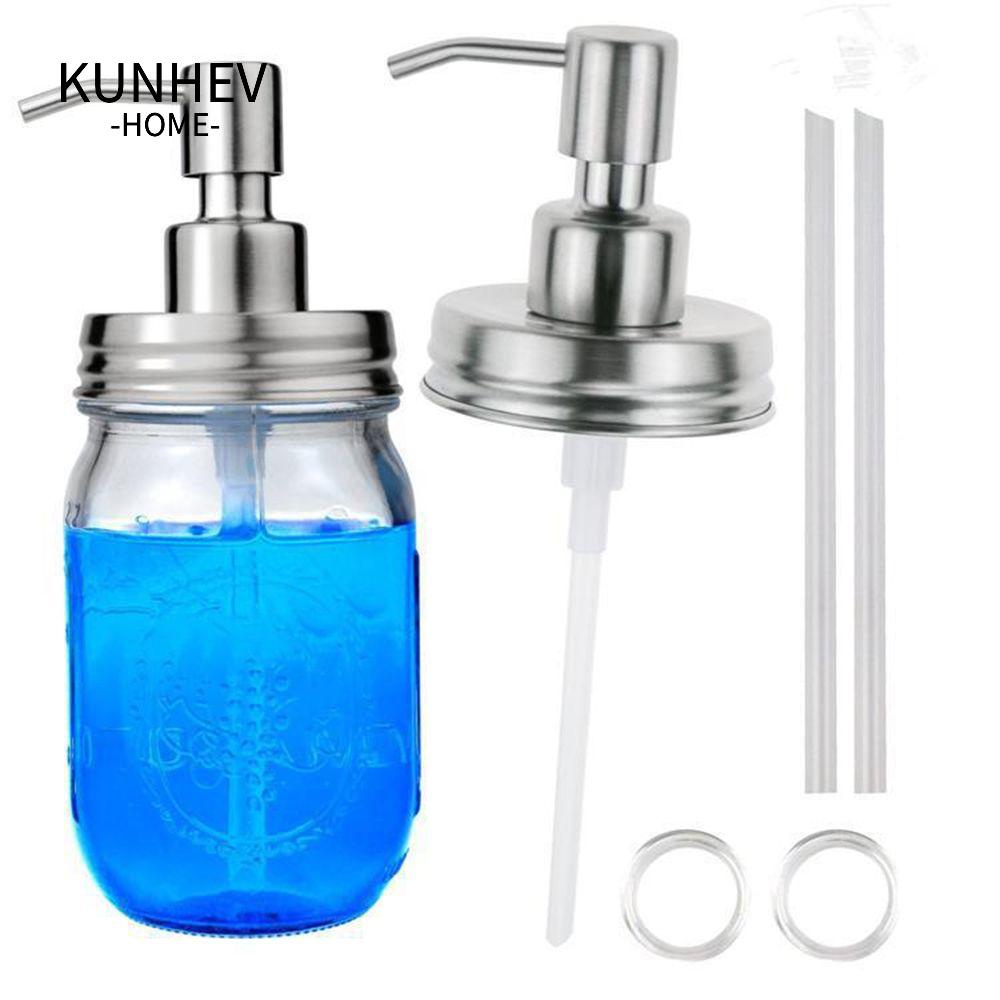 KUNHEV Nắp Đậy Bình Đựng Xà Phòng Lỏng Bằng Thép Không Gỉ