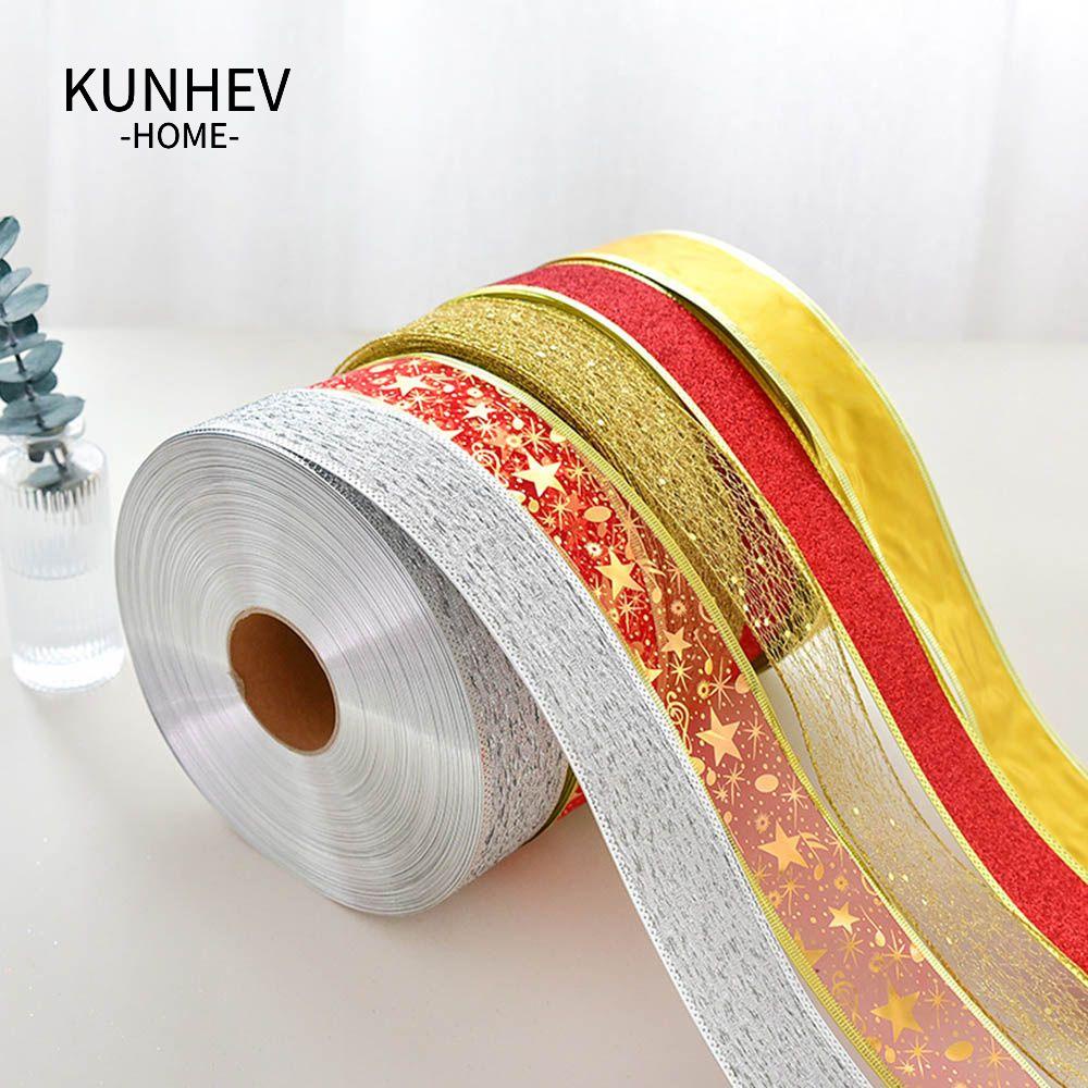 KUNHEV Cuộn Dây Ruy Băng Bằng Giấy Kraft Dùng Gói Quà / Trang Trí Nội Thất / Tiệc Cưới