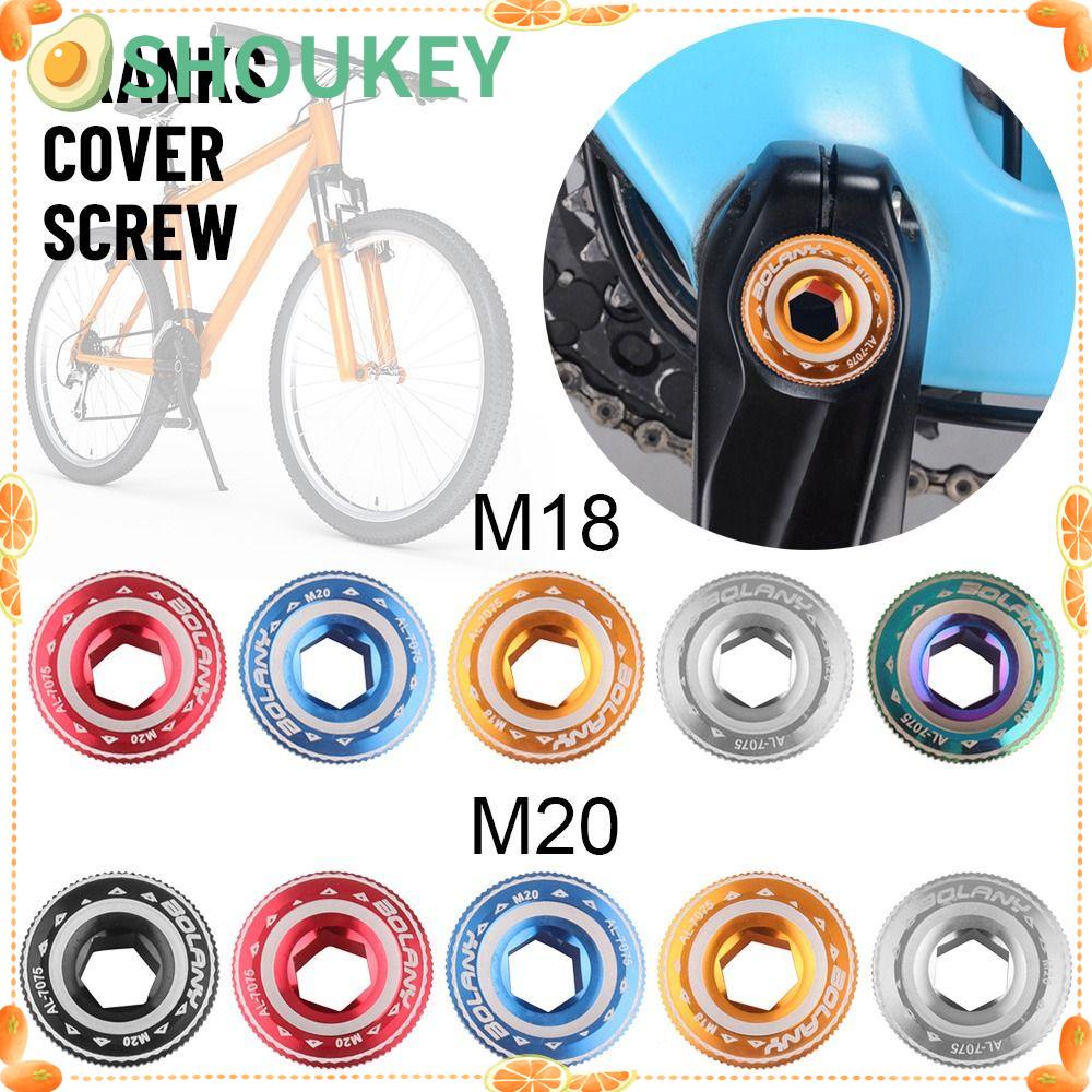 Set 2 Vỏ Bọc Trục Khuỷu Bằng Hợp Kim Nhôm 7075 Dành Cho Xe Đạp Leo Núi