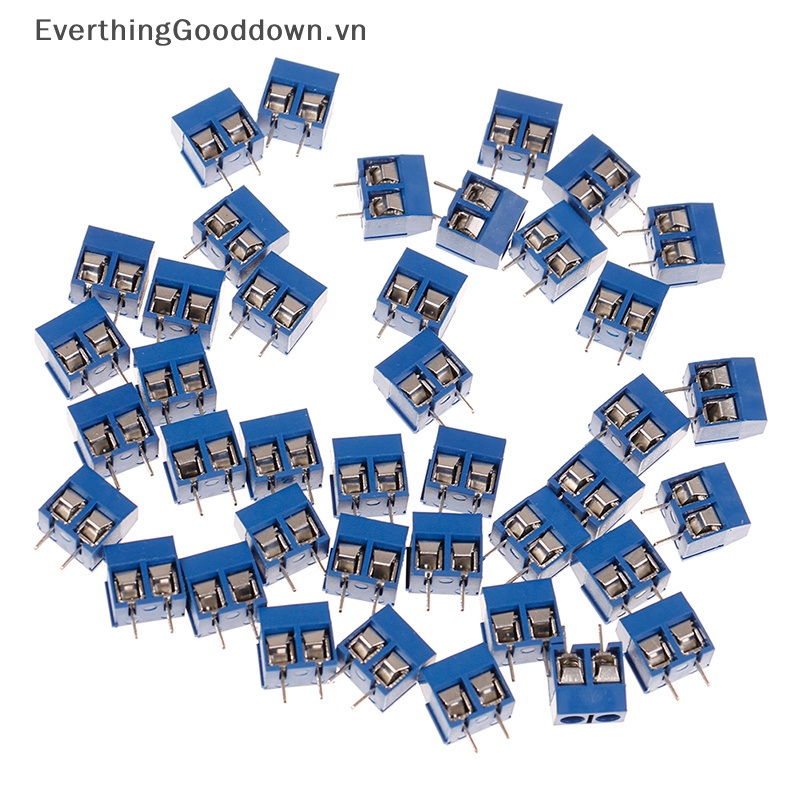 Everthinggooddown Set 10 Đầu Nối 2 pin 5.08mm Bảng Điều Khiển Vn