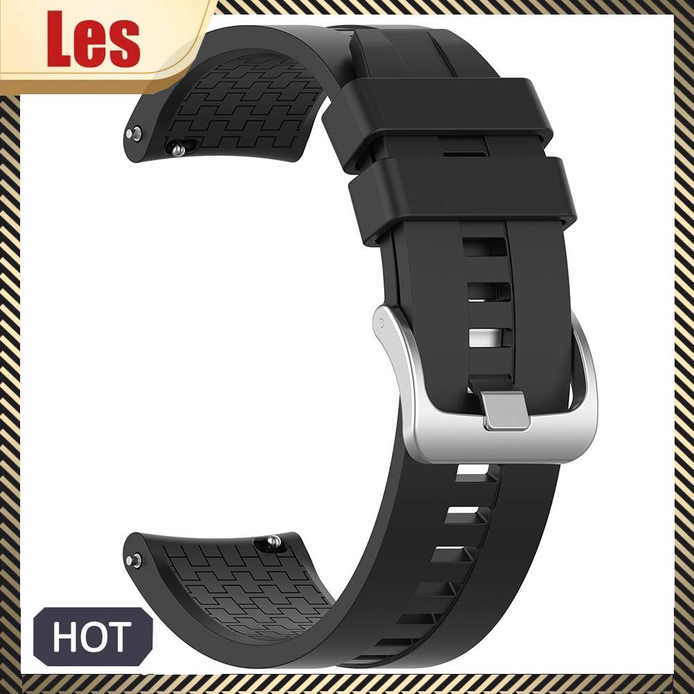 Dây Đeo Đồng Hồ Bằng Silicone 22mm Có Khóa Thép Cho Amazfit GTR 47mm