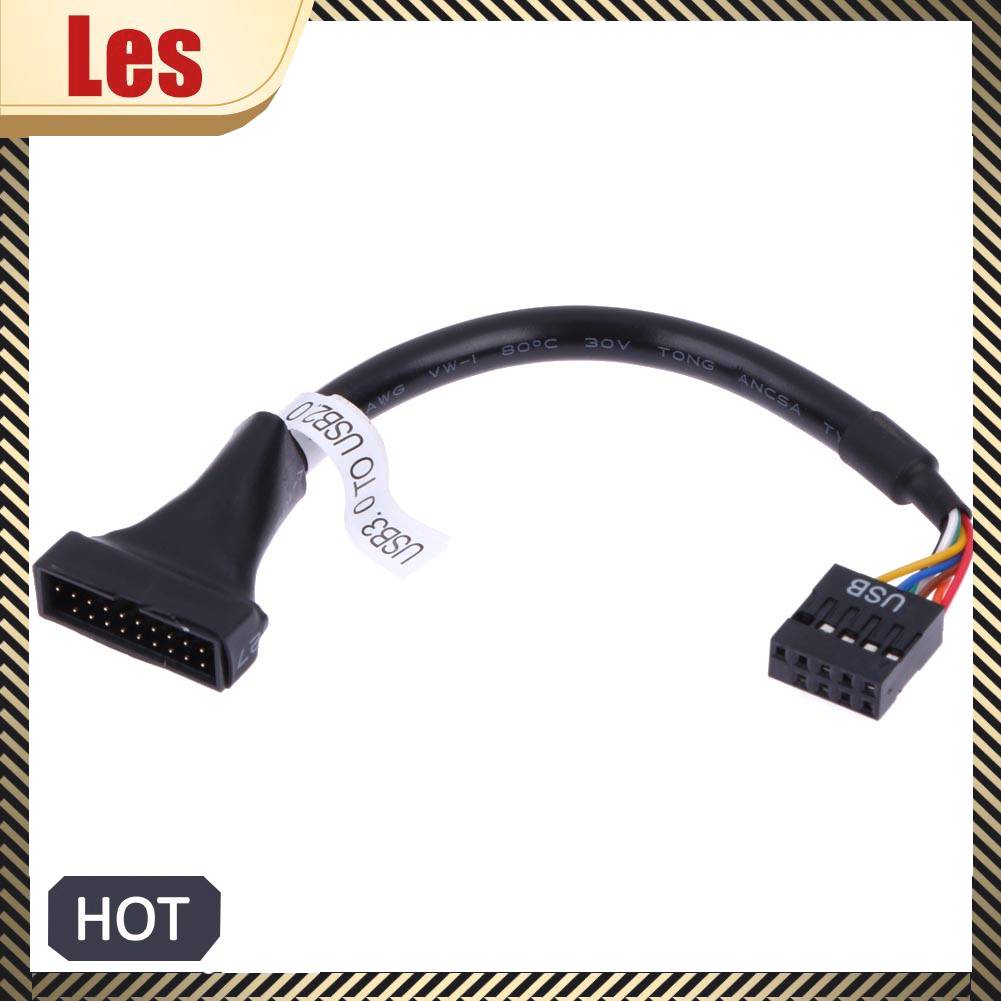 Cáp Chuyển Đổi USB 3.0 20 Pin Đực Sang USB 2.0 9 Pin Cái