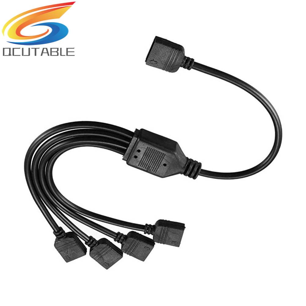 Dây Cáp Nối Dài 1 Đến 4 4 Pin Cho Bo Mạch Chủ ASUS / MSI Dài 30cm