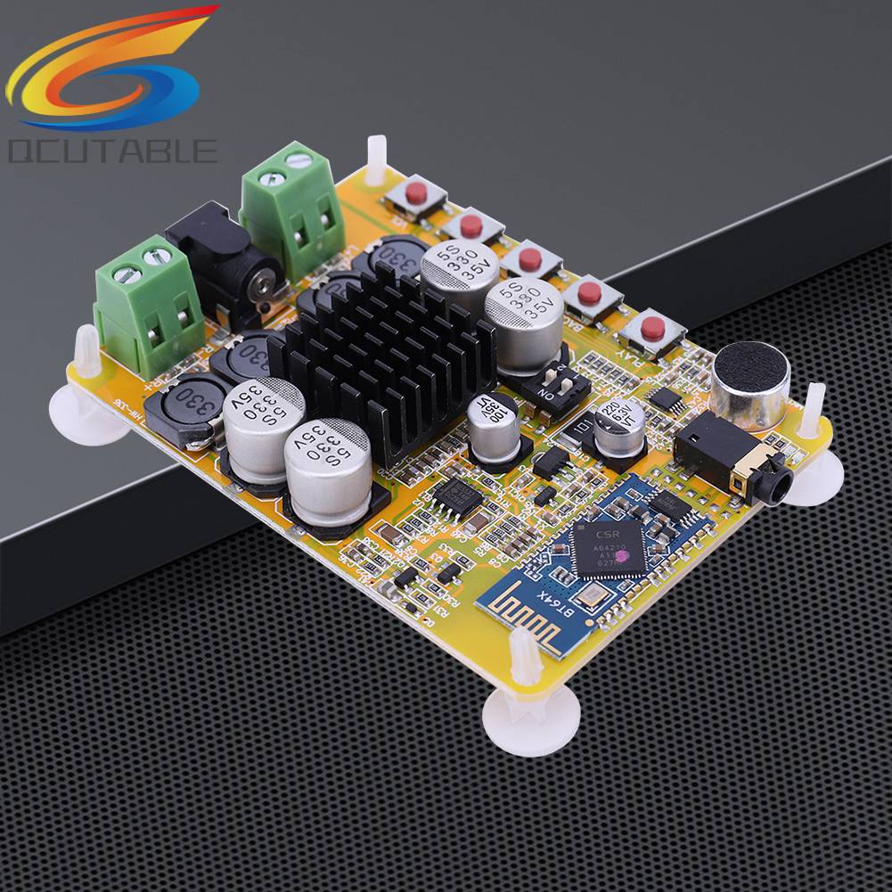 Mô Đun Khuếch Đại Âm Thanh Kỹ Thuật Số Kết Nối Bluetooth TDA7492 10-25V 400 T.40