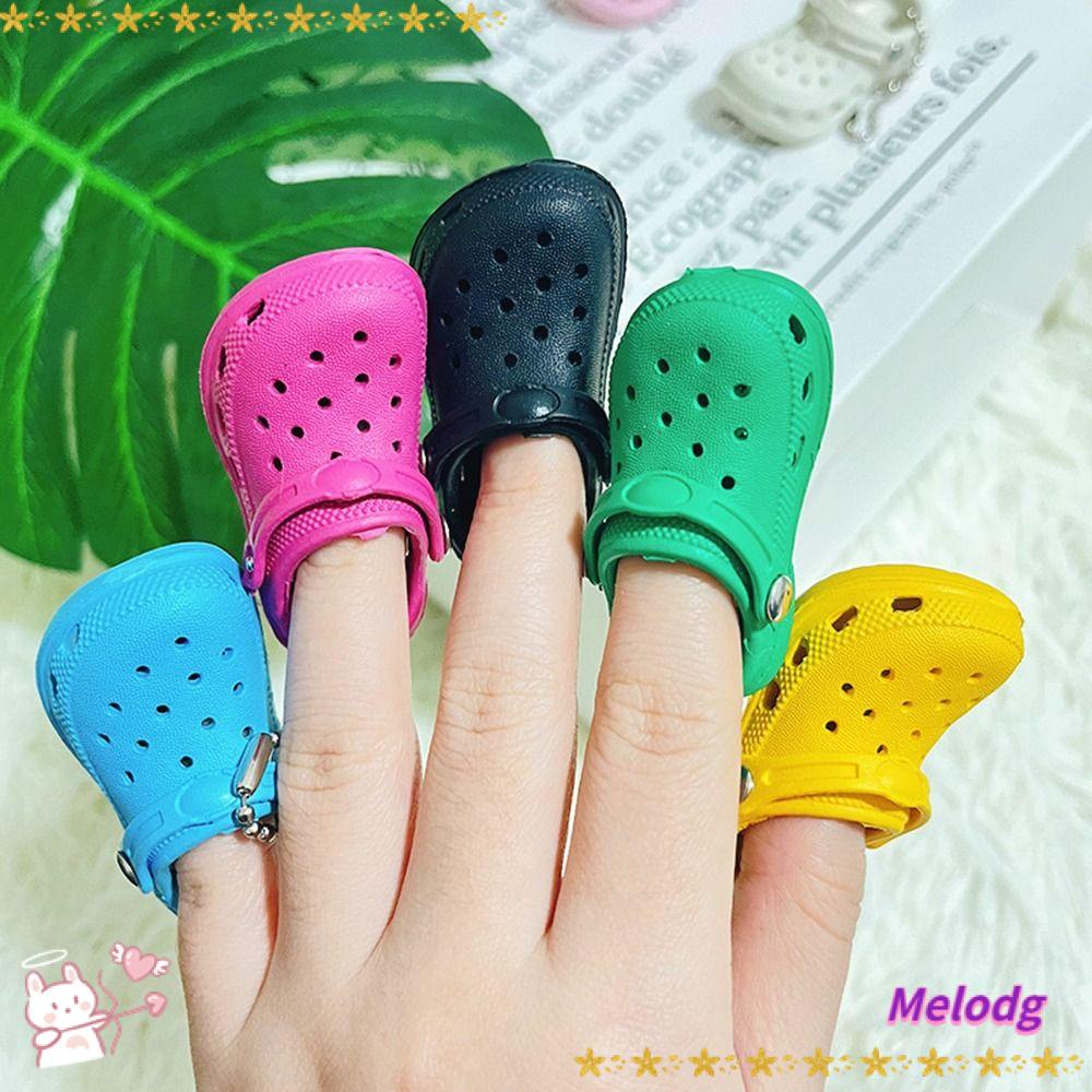 MELODG Set 2 Móc Khóa Hình Túi Xách 3D Mini Xinh Xắn