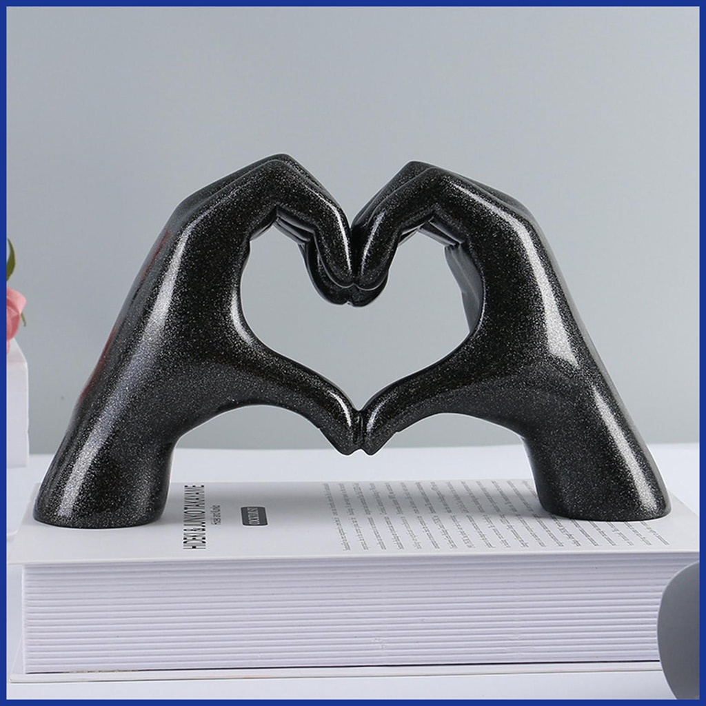 Mô Hình Tượng Thả Tim Bằng Nhựa Resin Phong Cách Bắc Âu Trang Trí Nhà Cửa