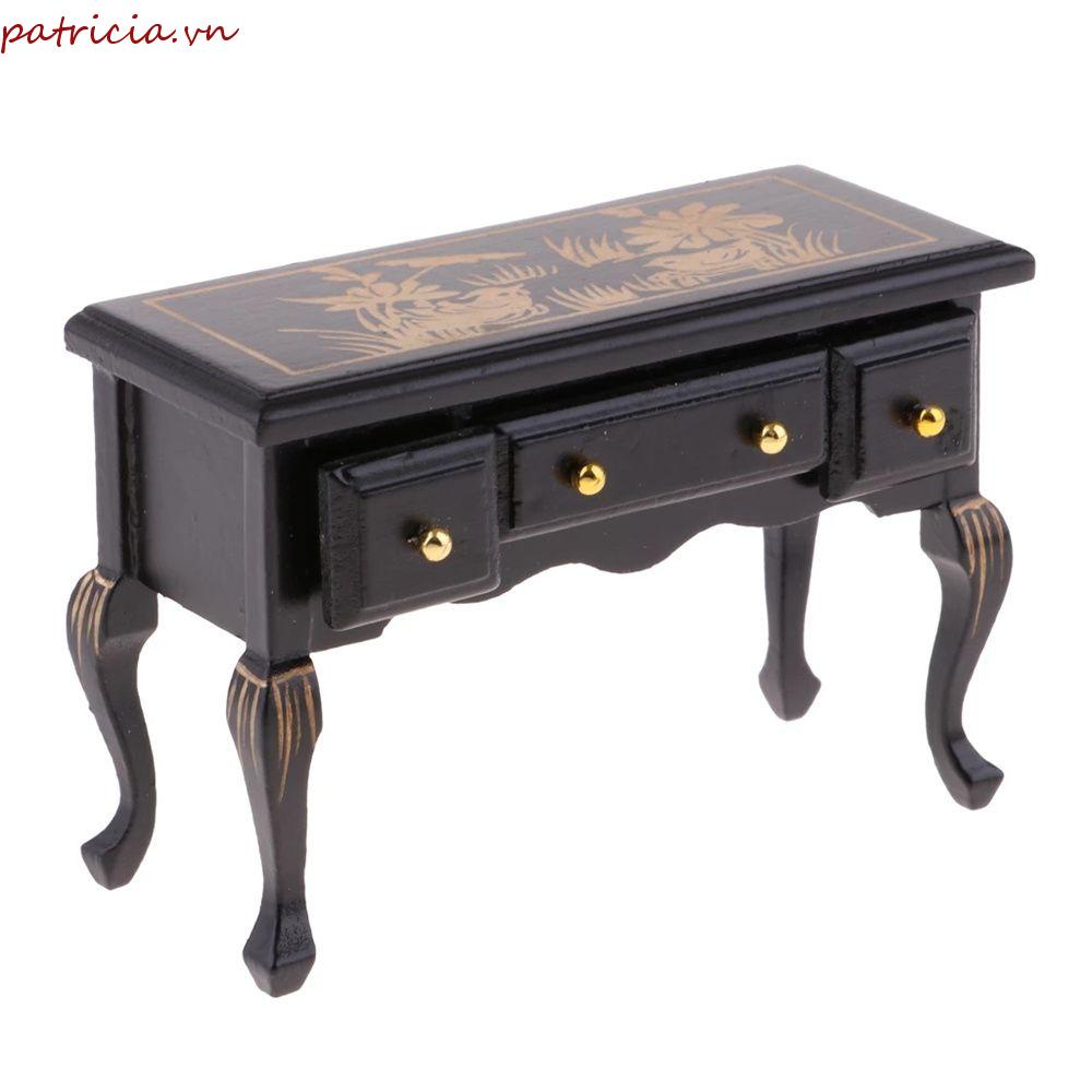 PATRICIA Mô Hình Đồ Chơi Để Bàn Mini Phong Cách Cổ Điển 1: 12 Dành Cho Trẻ Em