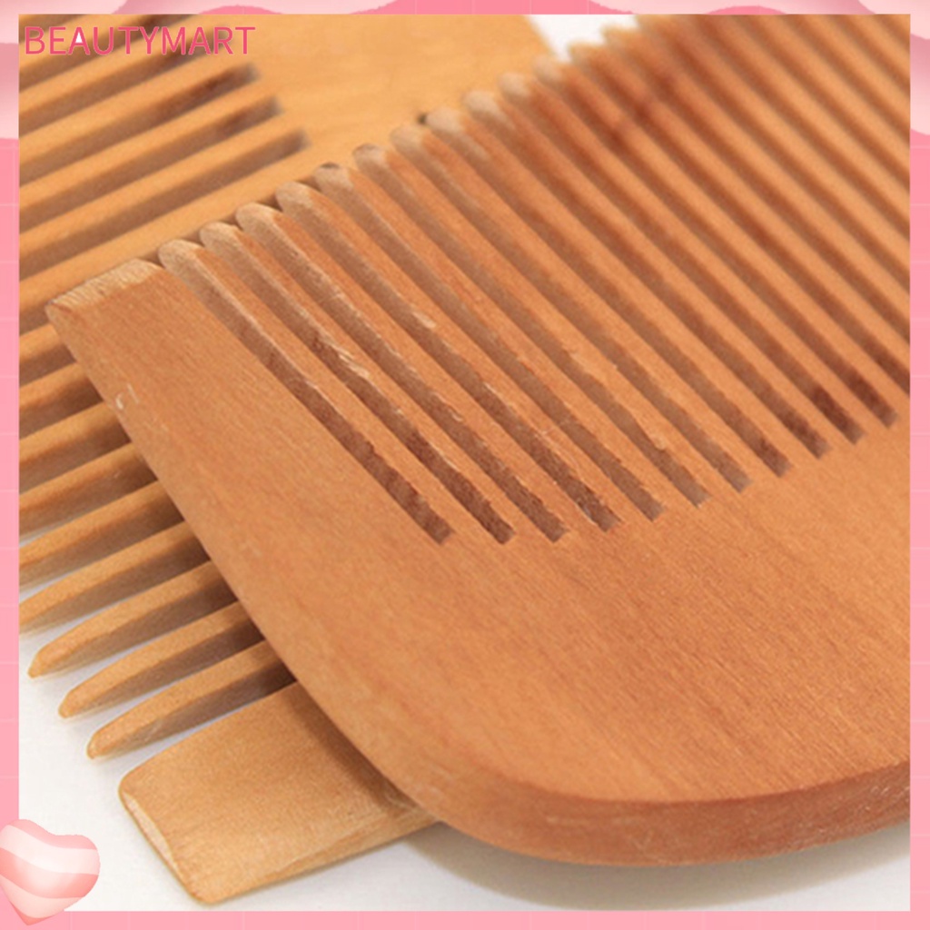 Bộ 2 Lược Gỗ Chống Tĩnh Điện Chống Tĩnh Điện Chăm Sóc Tóc Cho Nữ