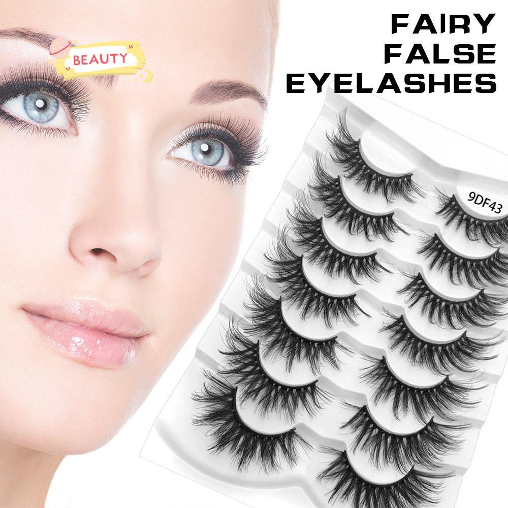 BEAUTY Lông Mi Giả Nhiều Lớp Trang Điểm Tiện Lợi