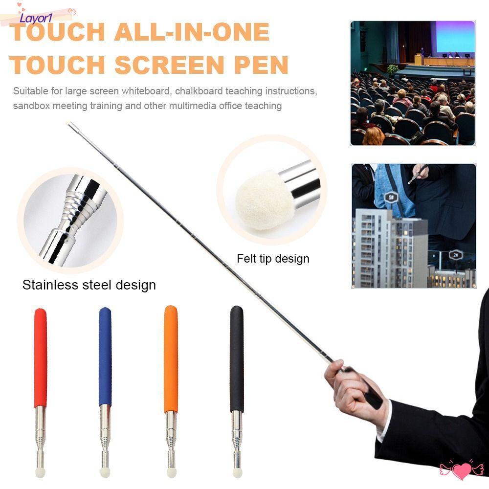 LAYOR1 Gậy Hỗ Trợ Dạy Học Cầm Tay Có Thể Thu Gọn Tiện Dụng