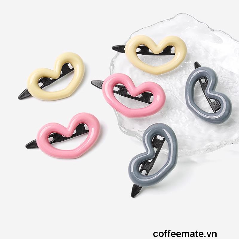 ⚡Kẹp Tóc Hình Trái Tim Nhiều Màu Sắc Y2k