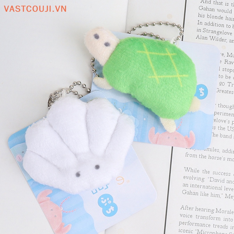 1 Móc Khóa Hình Rùa Biển Nhồi Bông Đáng Yêu