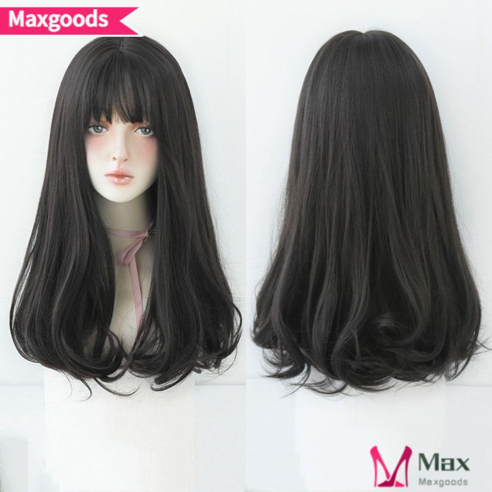 MAXG Tóc Giả Dài Trung Bình Chất Lượng Cao Cho Nữ