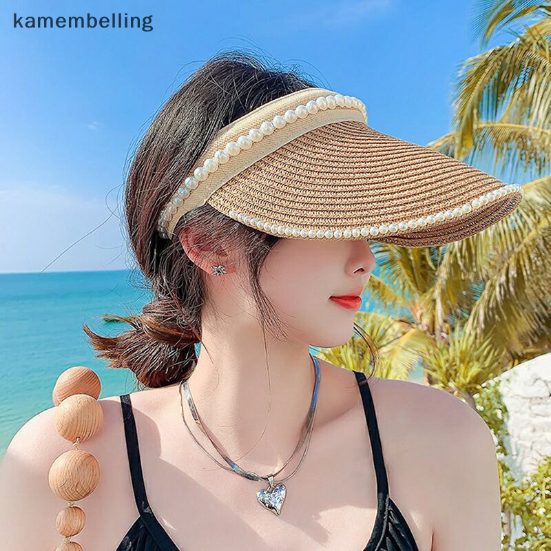 Nón Chống Nắng Vành Rộng Hở Chóp Thời Trang Mùa Hè Hàng Mới Dành Cho Bạn Nữ