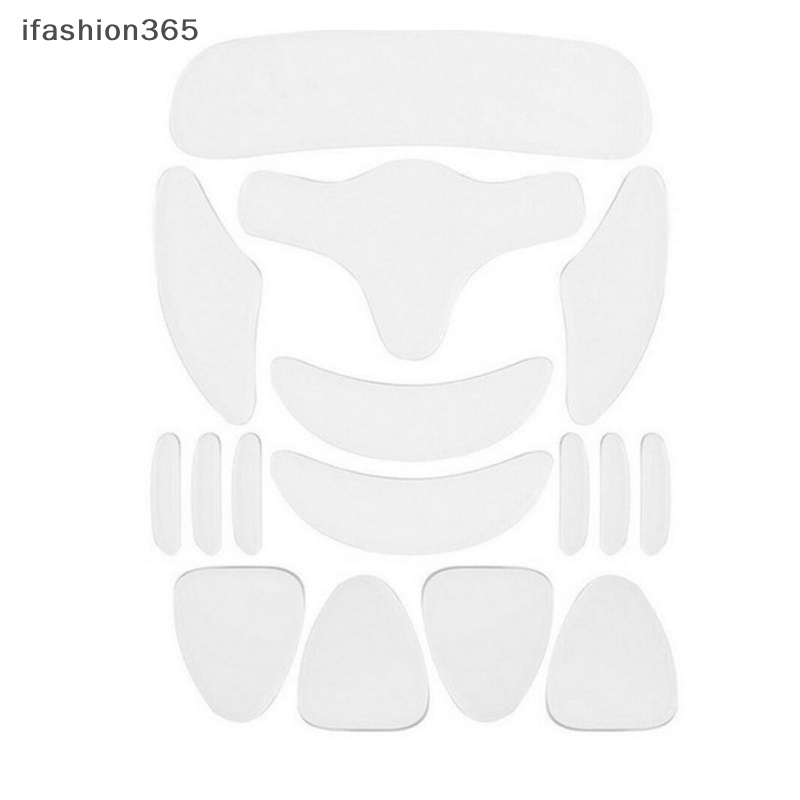 Set 18 Miếng Dán Silicone Loại Bỏ Nếp Nhăn Ở Trán Có Thể Tái Sử Dụng ifashion365