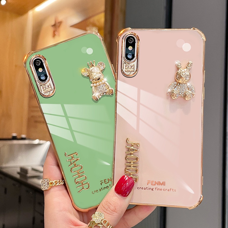 Ốp Điện Thoại Họa Tiết Hoạt Hình Dễ Thương Cho iphone xsmax X / xs 6plus 7 / 8p
