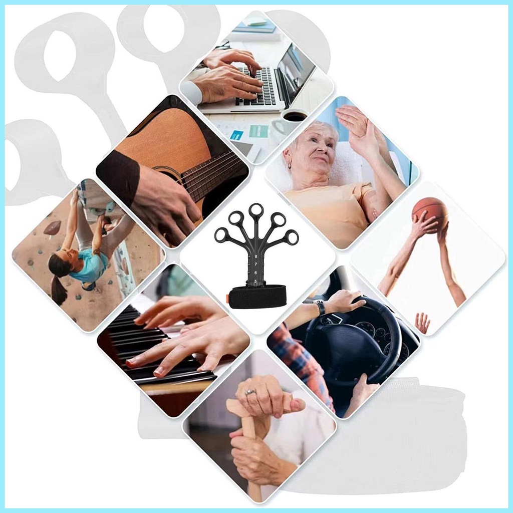 Dụng Cụ Luyện Tập Lực Nắm Ngón Tay Cho Người Chơi Rock Climbers Tennis tdevn