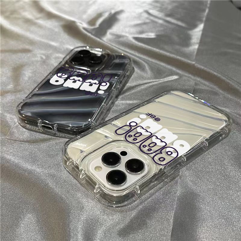 Ốp Điện Thoại Mềm Trong Suốt In Hình Ma Hoạt Hình Dễ Thương Cho iPhone14promax 1312 / 11 7 / 8plus xr /ins LGFC