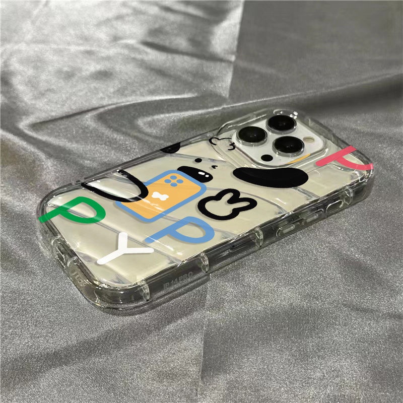 Ốp Điện Thoại Mềm Trong Suốt Hình Cún Con Dễ Thương Cho Iphone 8 Iphone14Promax Xr 7 1312 11 O5KI