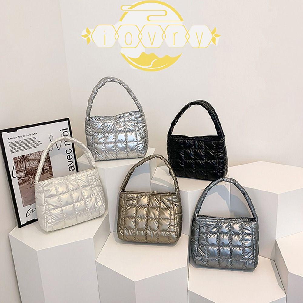 Túi Đựng Mỹ Phẩm / Son Môi / Đồ Trang Điểm Cỡ Lớn Thêu Họa Tiết Lưới Phong Cách Hàn Quốc Cho Nữ