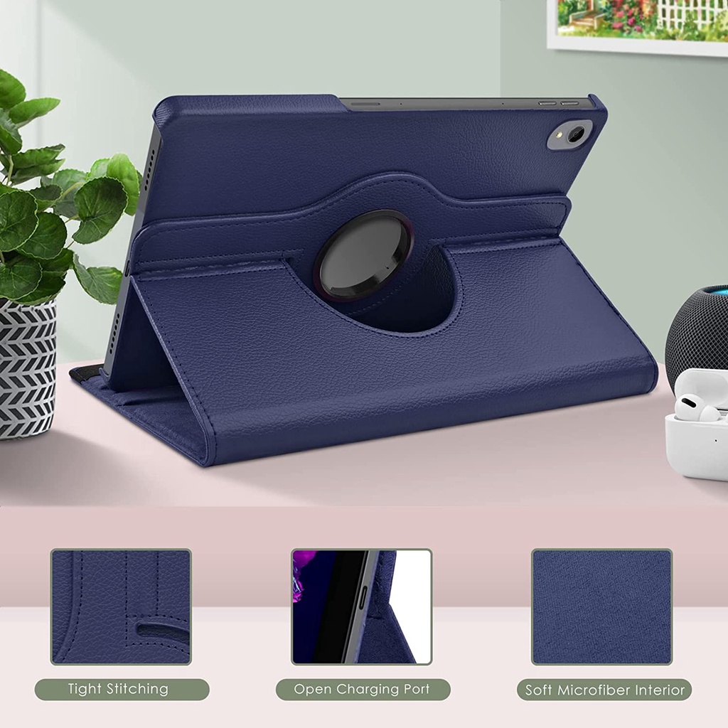 Bao Da Máy Tính Bảng Xoay 360 Độ Cho Lenovo Xiaoxin Pad 2022 10.6 Pro 11.2 Plus 11.5 TB-125F / 128F TB-132FU / 138FU Ốp