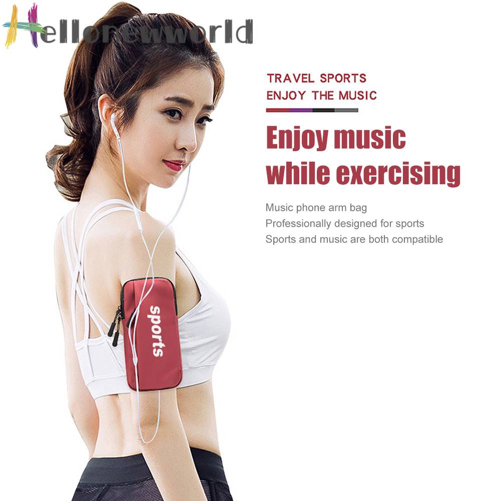 Túi Đựng Điện Thoại Đeo Cánh Tay Chống Thấm Nước Tiện Dụng Khi Tập Thể Thao