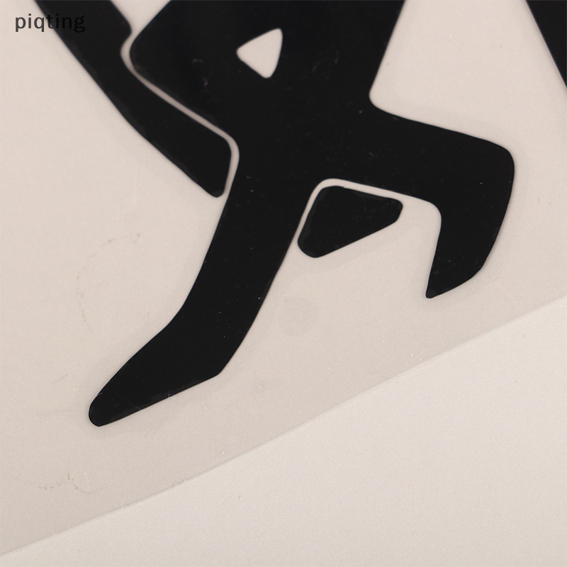 Piqt Nhãn Dán Trang Trí Xe Hơi Bằng ABS Hình Đồng Hồ Đo Nhiên Liệu Vui Nhộn Phong Cách Mới