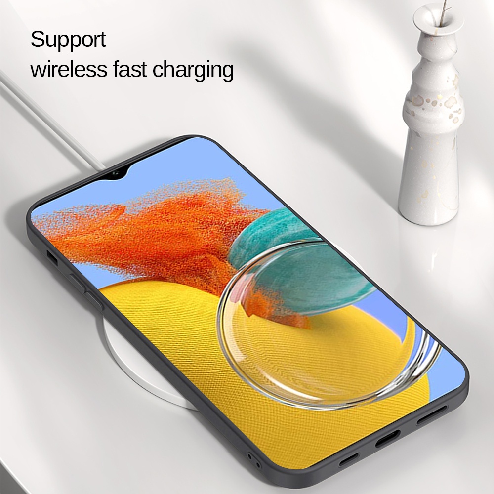Ốp Điện Thoại Silicone Chống Sốc Cho Samsung Galaxy M14 5G Samsang M 14 14M GalaxyM14 SM-M146B
