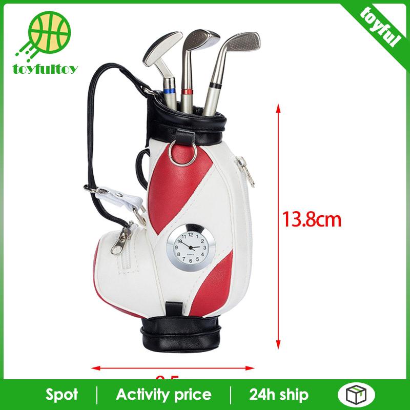 Túi Đựng Bút / Gậy Đánh Golf Mini Thiết Kế Độc Đáo Dùng Làm Quà Tặng Cho Nam