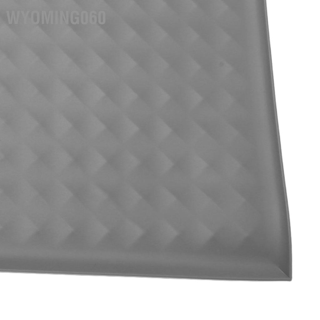 Wyoming060 Thảm lót thức ăn cho thú cưng bằng silicone chống trượt Chống nước chó mèo Bát và uống
