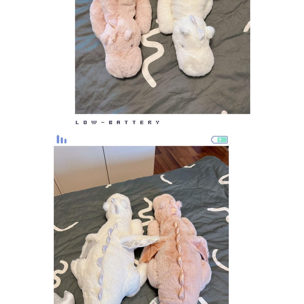 Đồ Chơi Khủng Long Nhồi Bông Mềm Mại Đáng Yêu