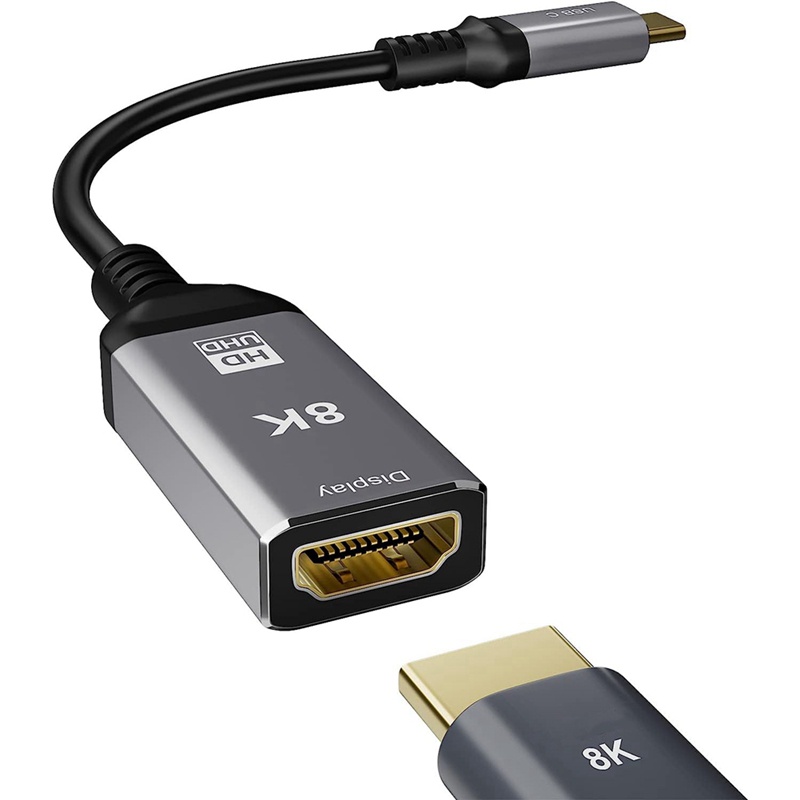 Cáp ChuyểN ĐổI USB C Sang HDMI 4K 120HZ, Hỗ Trợ MàN HìNh MáY TíNh 48Gbps