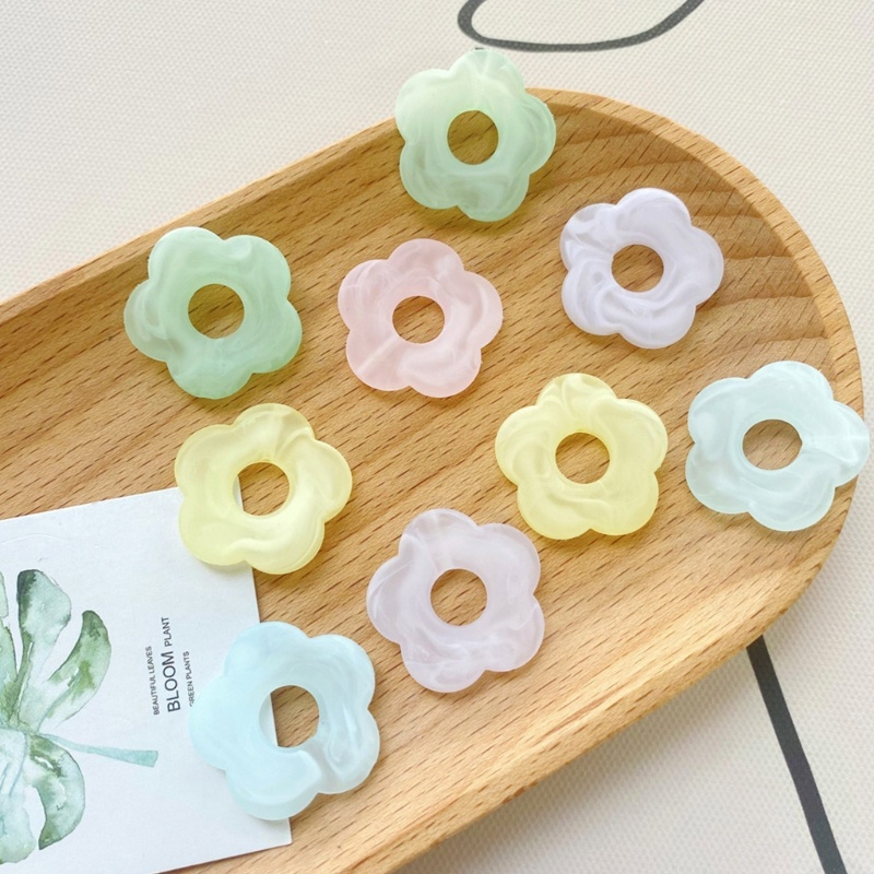 Mặt Dây Chuyền Bằng Acrylic Hình Hoa DIY